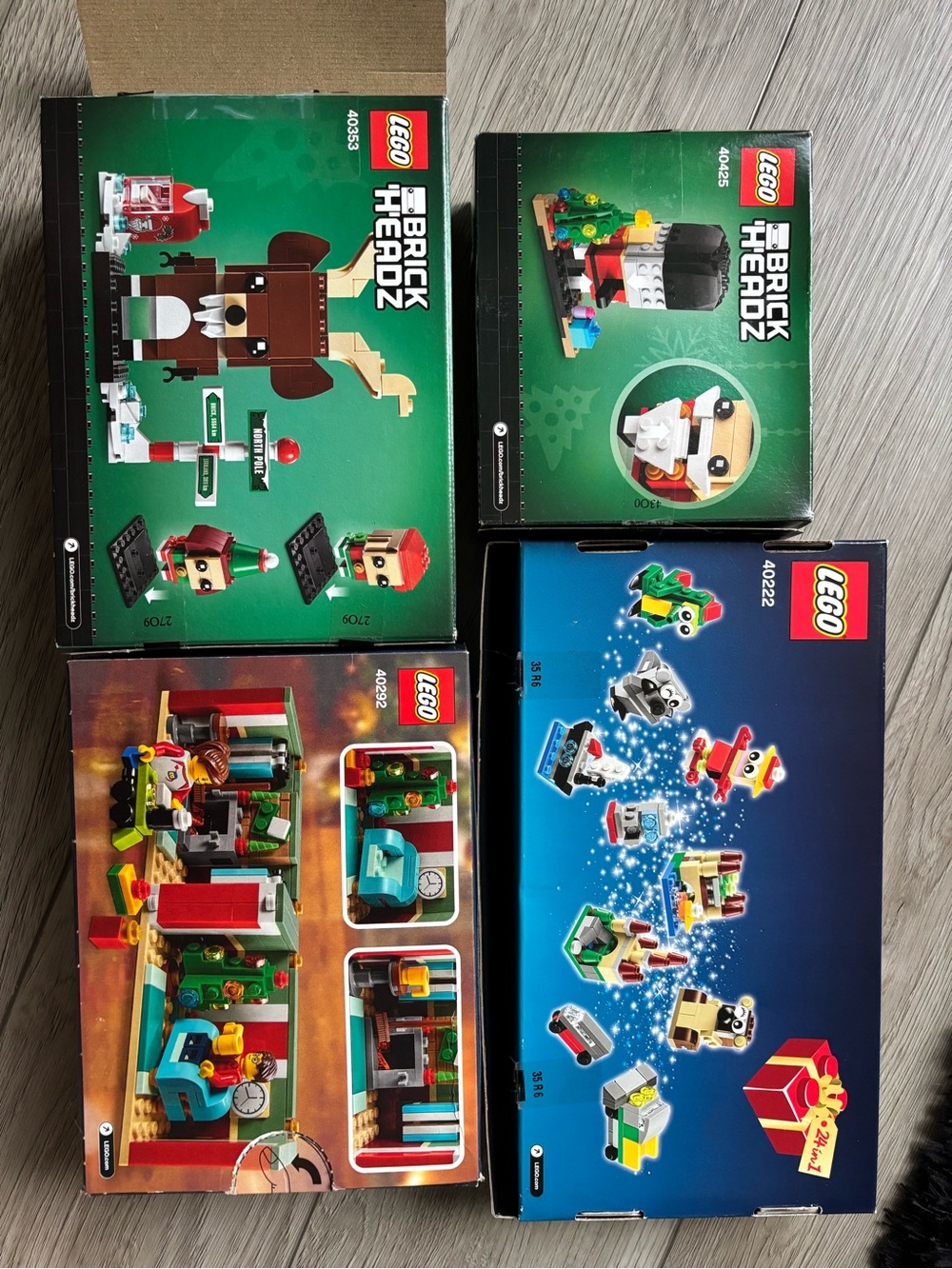Lego Holiday BrickHeadz & Advent Bundle - Picture 2 of 2